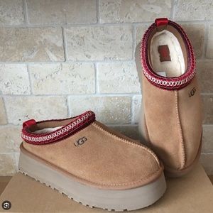UGG - Tazz chestnut platform slippers